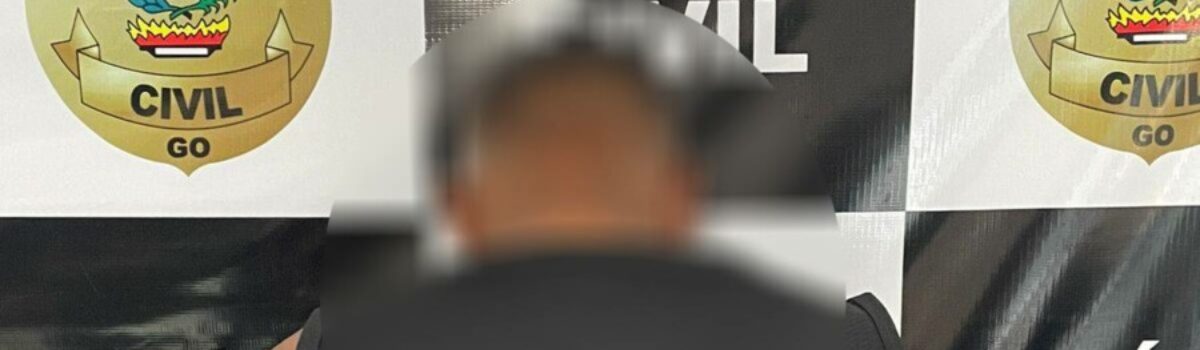 PCGO goiana prende suspeito de integrar organização criminosa com atuação no DF