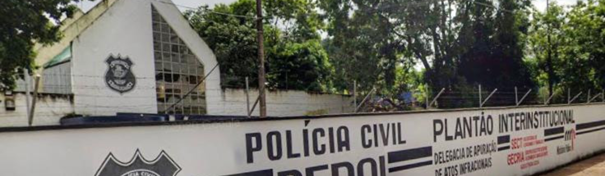 Adolescentes são apreendidos, em Goiânia