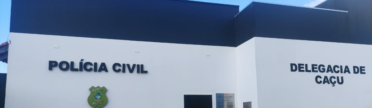 Operação Lei e Ordem: PCGO fecha ponto de droga em Caçu e prende dois em flagrante