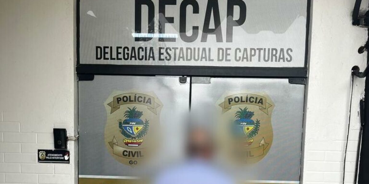 Operação Paz: condenado a 13 anos por homicídio qualificado é preso pela PCGO