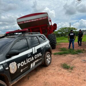 Polícia Civil e Saneago fazem operação para proteção do Ribeirão Galinhas