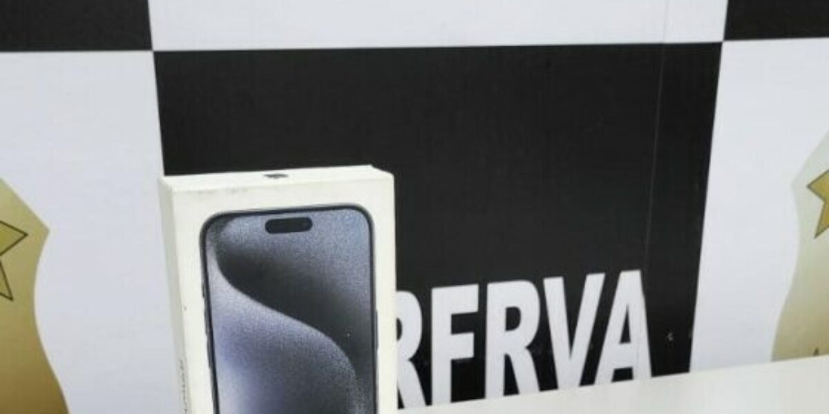 PCGO recupera celular roubado durante investigação sobre roubo de motocicleta