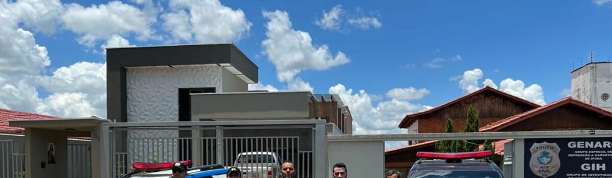 PC e PM prendem envolvido em roubo a idosa de 82 anos em Iporá