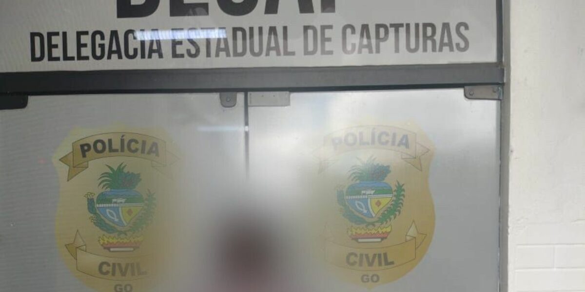 Polícia Civil prende autor de estupro na zona rural de Goiânia