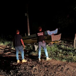 Polícia Civil recupera barco furtado no lago de Serra da Mesa