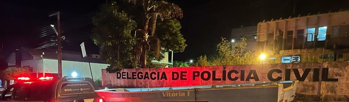 Polícia Civil recupera barco furtado no lago de Serra da Mesa