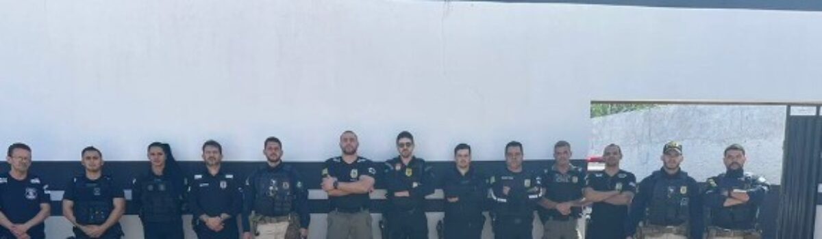 Polícia Civil faz operação contra o tráfico de drogas em Crixás