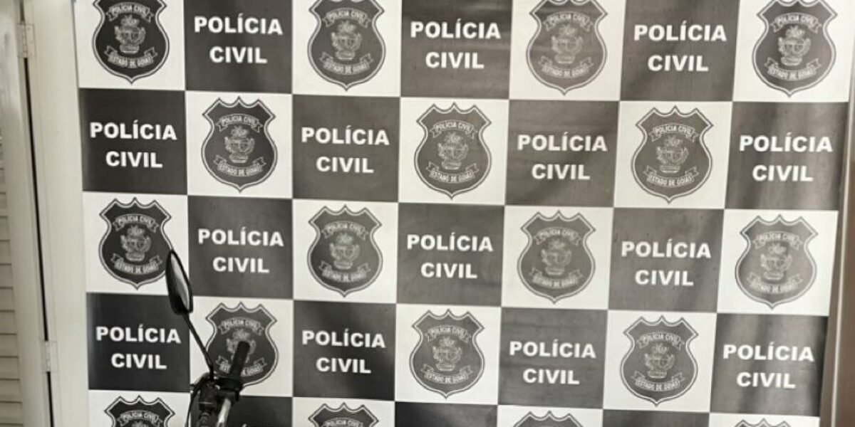 PC recupera motocicleta subtraída em Aragoiânia