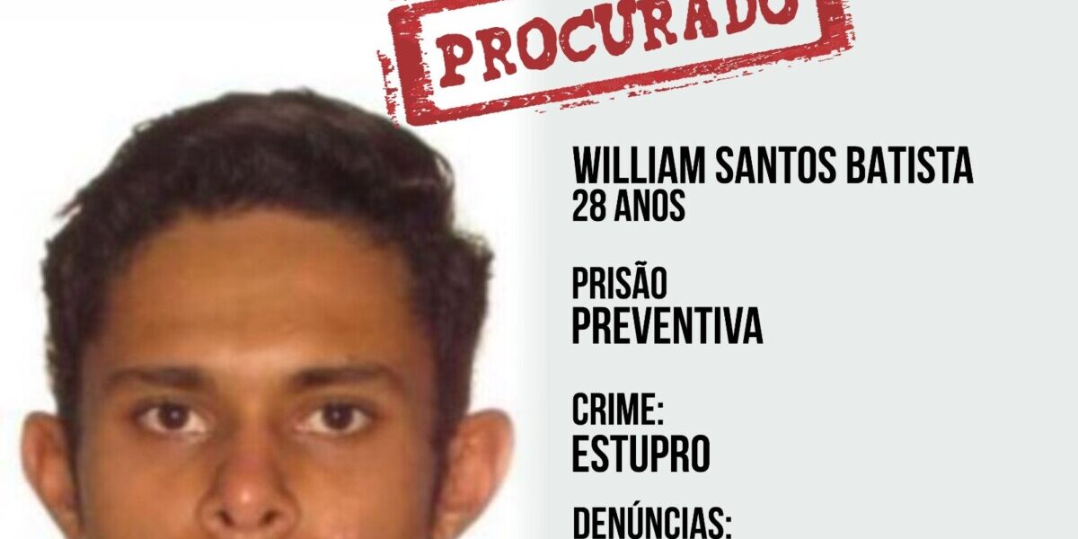 PCGO procura por investigado que estuprou mulher em Itumbiara