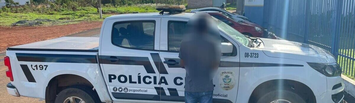 PCGO prende um dos autores de furto em residência de vereadora de Formosa