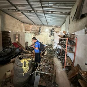 Operação Saturação Entorno 2 cumpre buscas em ferro velho em Luziânia
