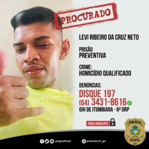 PCGO procura por trio suspeito de envolvimento em homicídio na porta de bar, em Itumbiara