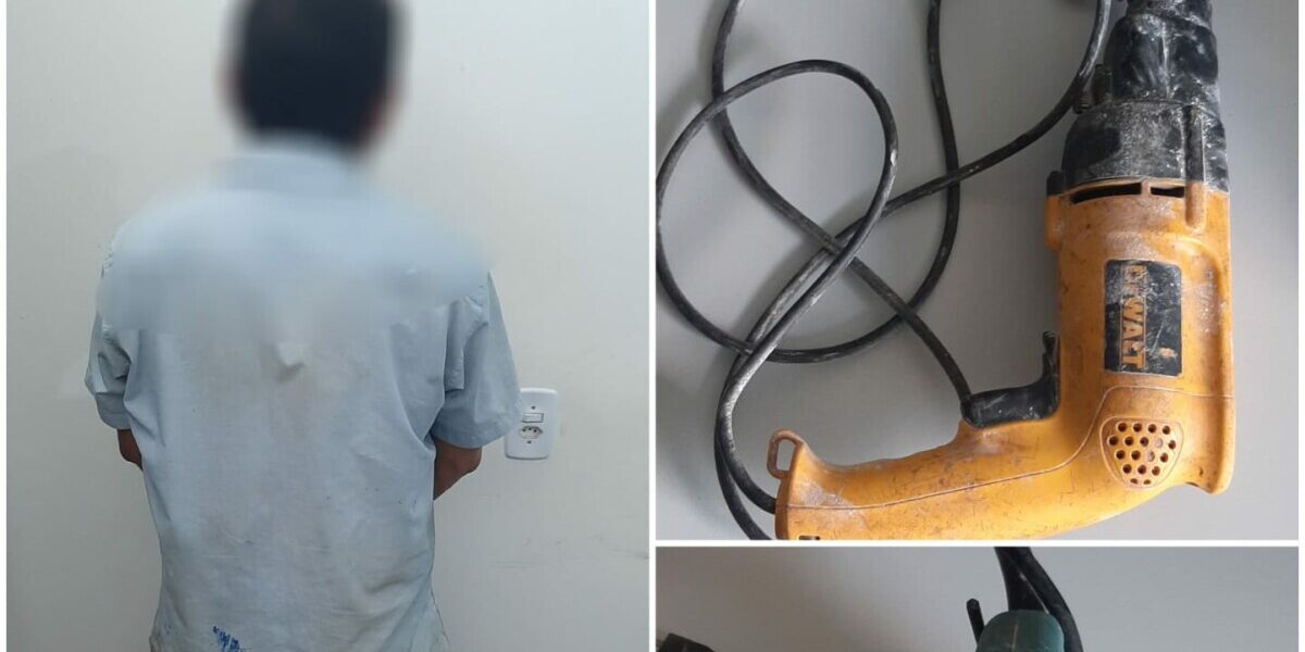 PCGO recupera produtos de furto e prende homem pelo crime de receptação em Porangatu