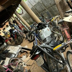 Polícia Civil prende investigado por receptação e adulteração de bicicletas e moto