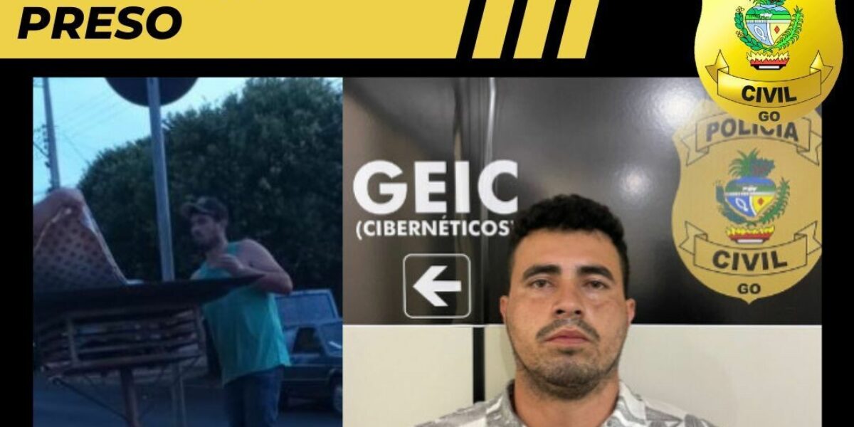 PC prende suspeito de aplicar golpes na compra de televisores com PIX falso, em Rio Verde