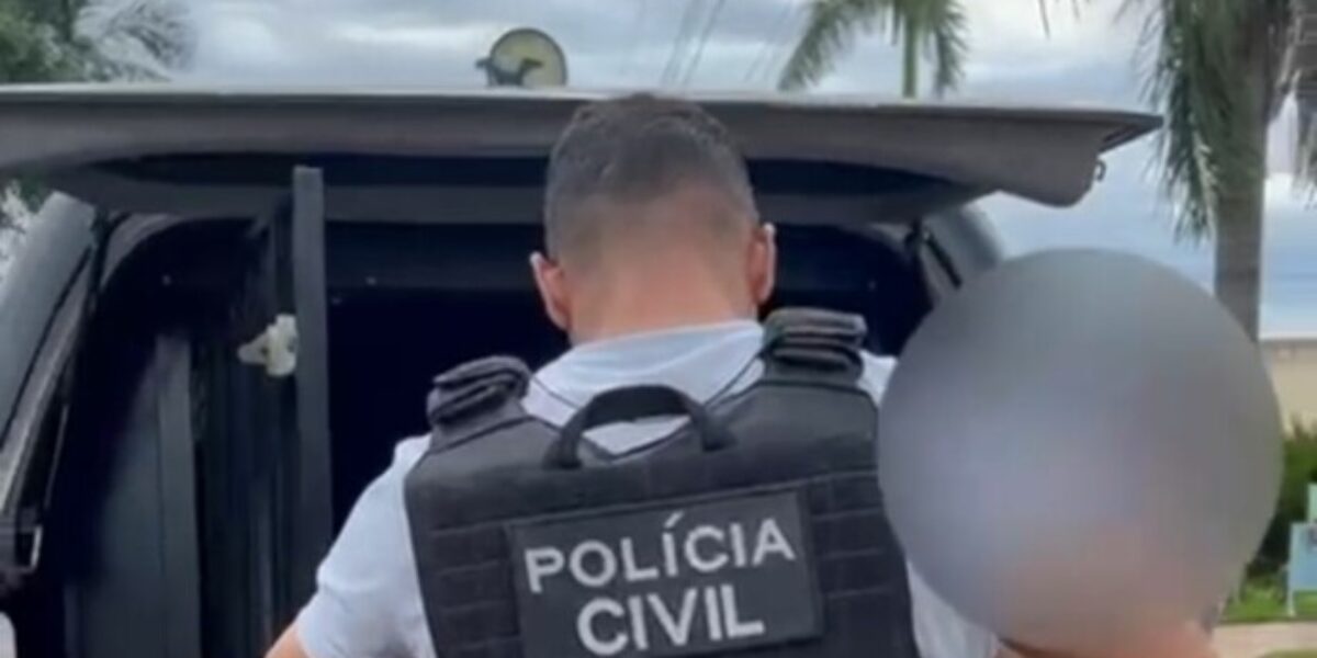 Homem é preso em Piracanjuba, após investigação da PCGO, por tentar matar cunhado