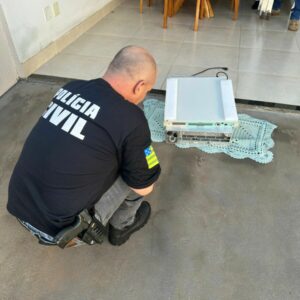 Polícia Civil recupera transmissor de televisão furtado de emissora em Trindade
