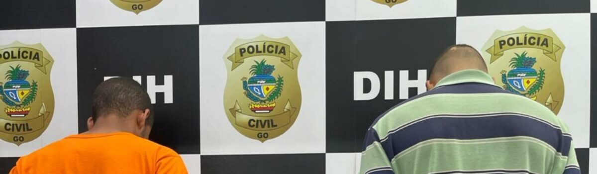 Operação prende dupla suspeita de homicídio ocorrido em outubro passado