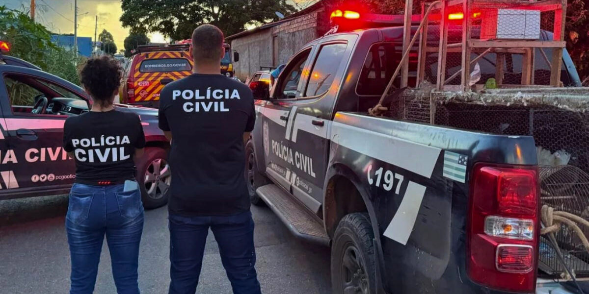 PCGO resgata animais domésticos e silvestres de maus-tratos e prende homem por crimes ambientais