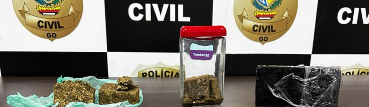 Investigado por tráfico de drogas é preso em flagrante, em Goiânia