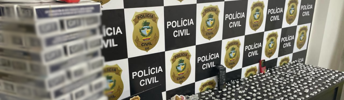 PCGO prende homem que tentou se desfazer de droga e se escondeu em câmara fria