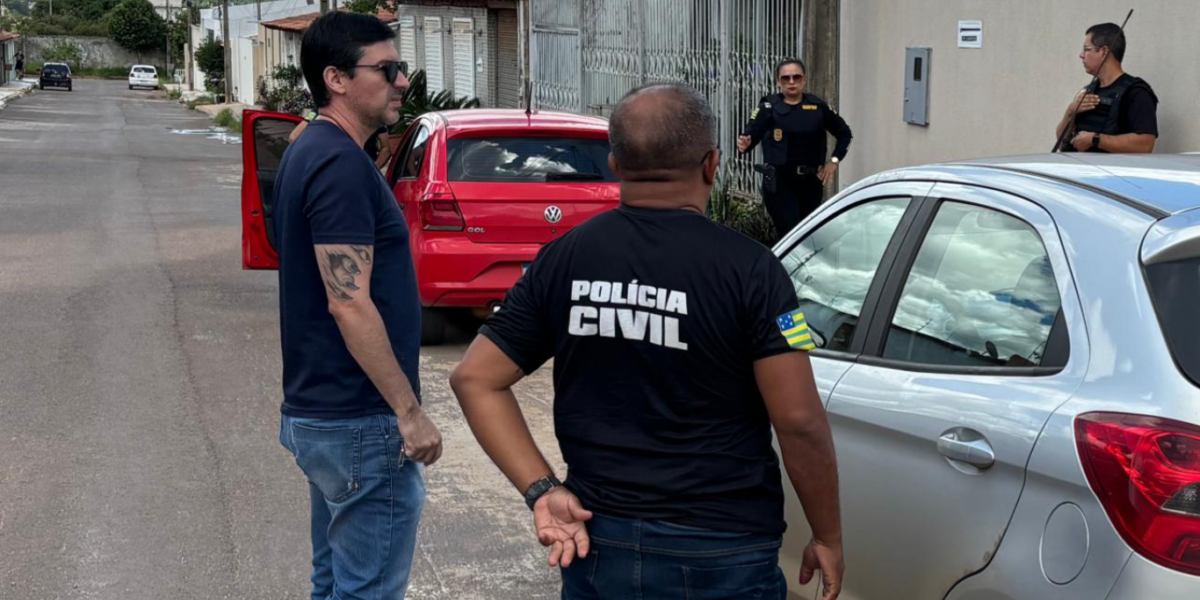 PCGO prende investigado por estupro de vulnerável, em Valparaíso