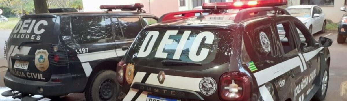 Mãe e filho são presos em flagrante por chantagem sexual online