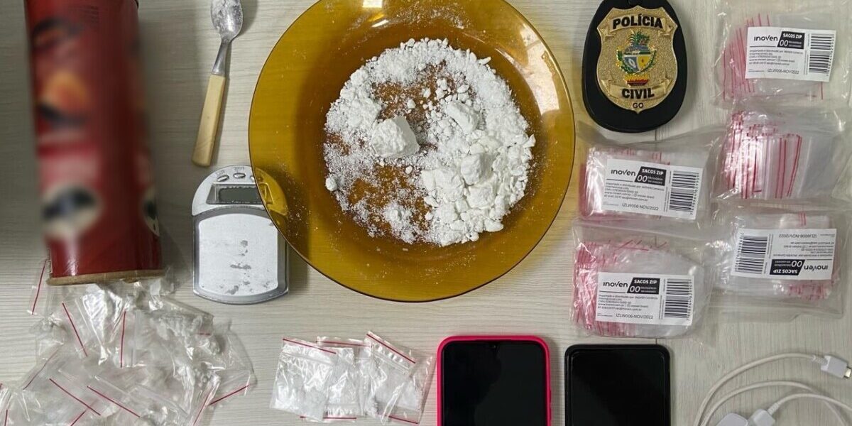 PCGO prende investigado por tráfico de drogas que se disfarçava de trabalhador rural
