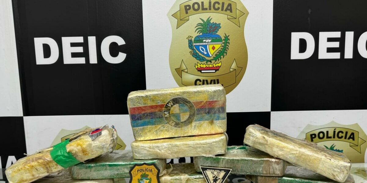 PCGO prende investigado por tráfico e apreende 10 quilos de cocaína, em São Luís de Montes Belos