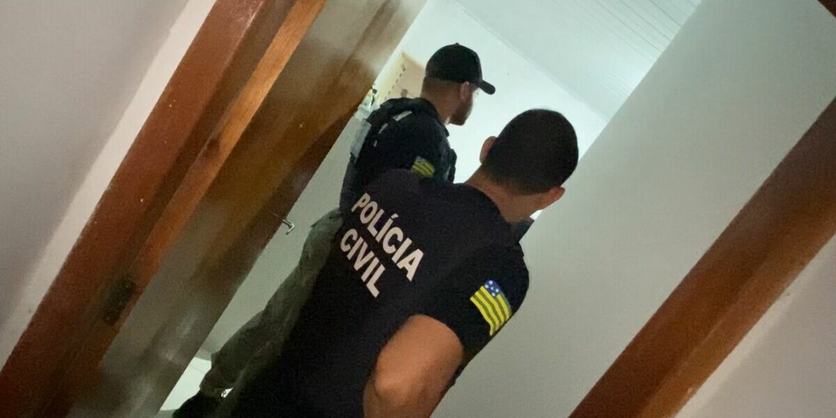 Operação cumpre buscas após investigados anunciarem venda ilegal de arma, em Crixás