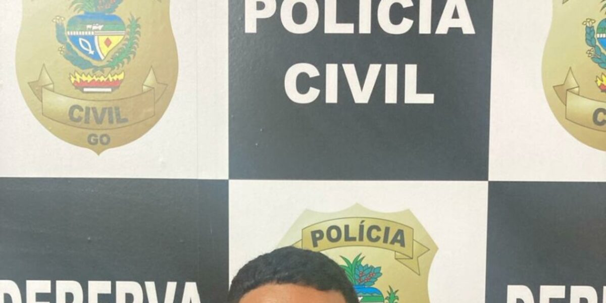 PCGO prende investigado que rendeu familiares, dentro de casa, para roubar veículo