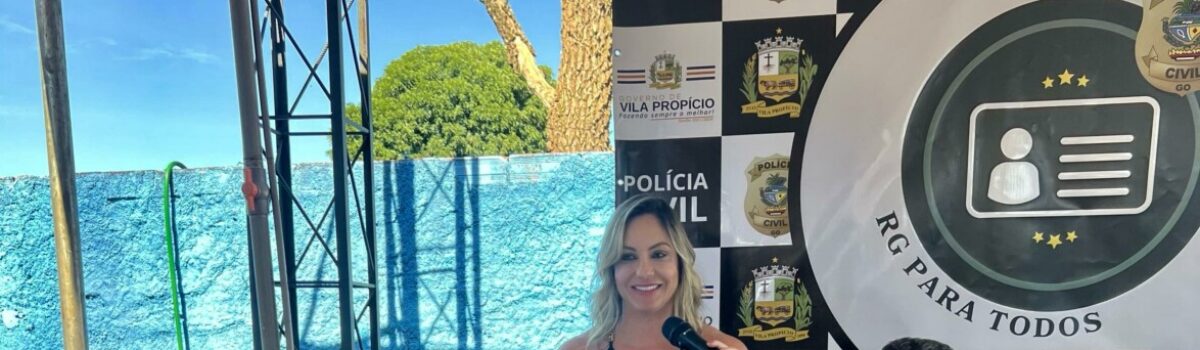 PCGO promove expansão do programa RG Para Todos