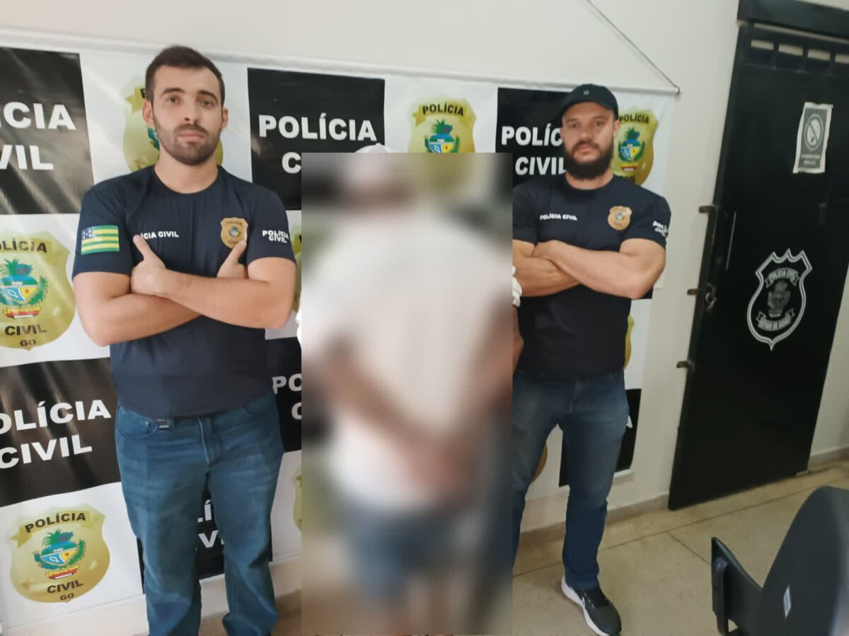 PCGO prende investigado por tentativa de feminicídio, em Jaraguá