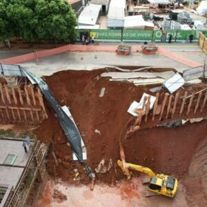 Dema conclui investigação sobre desmoronamento em obra do setor Marista