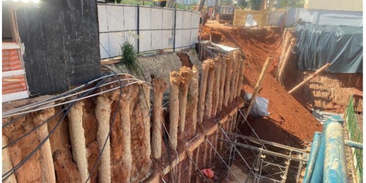 Dema conclui investigação sobre desmoronamento em obra do setor Marista