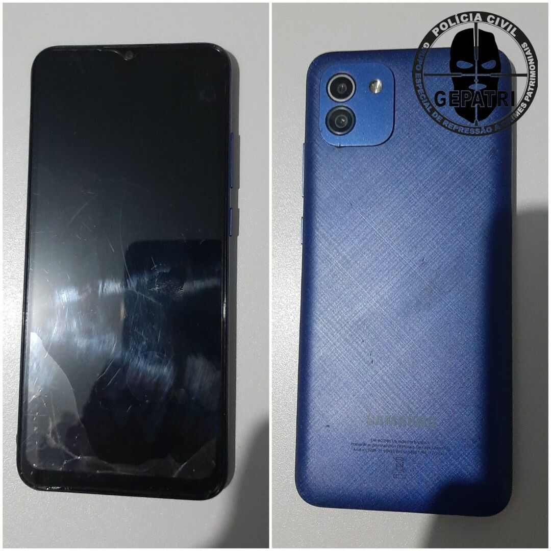 PCGO recupera celular furtado, em Porangatu