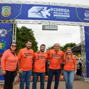 Mais de dois mil inscritos participam da 3ª Corrida da Polícia Civil em Formosa