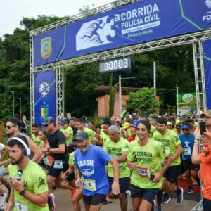 Mais de dois mil inscritos participam da 3ª Corrida da Polícia Civil em Formosa