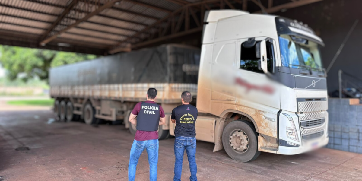 PCGO identifica grãos transportados com documentação irregular e combate sonegação fiscal de R$ 56 mil