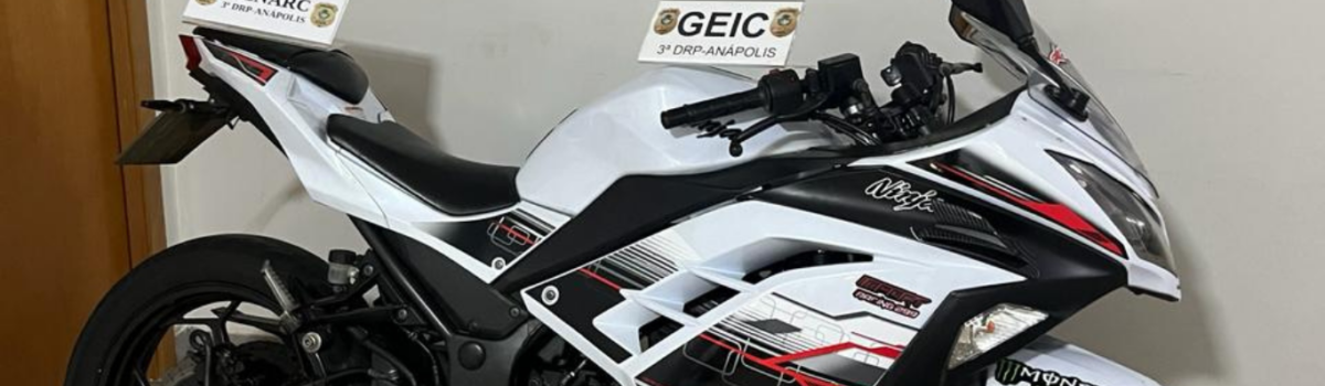 Homem é preso por receptação de moto produto de crime