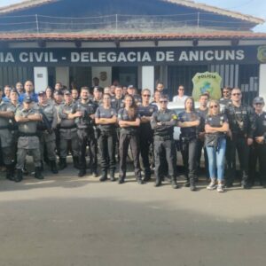 Xadrez 121 – Premir: Operação integrada contra tráfico de drogas é deflagrada em Anicuns e Americano do Brasil