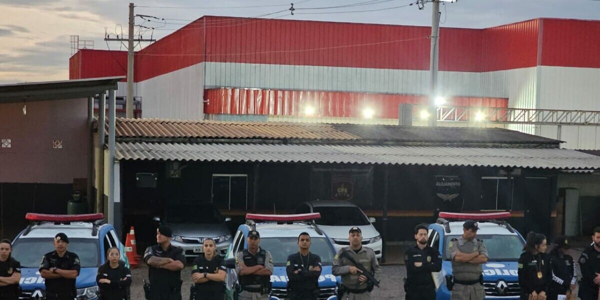 Polícia Civil faz operação contra o tráfico de drogas em Planaltina de Goiás