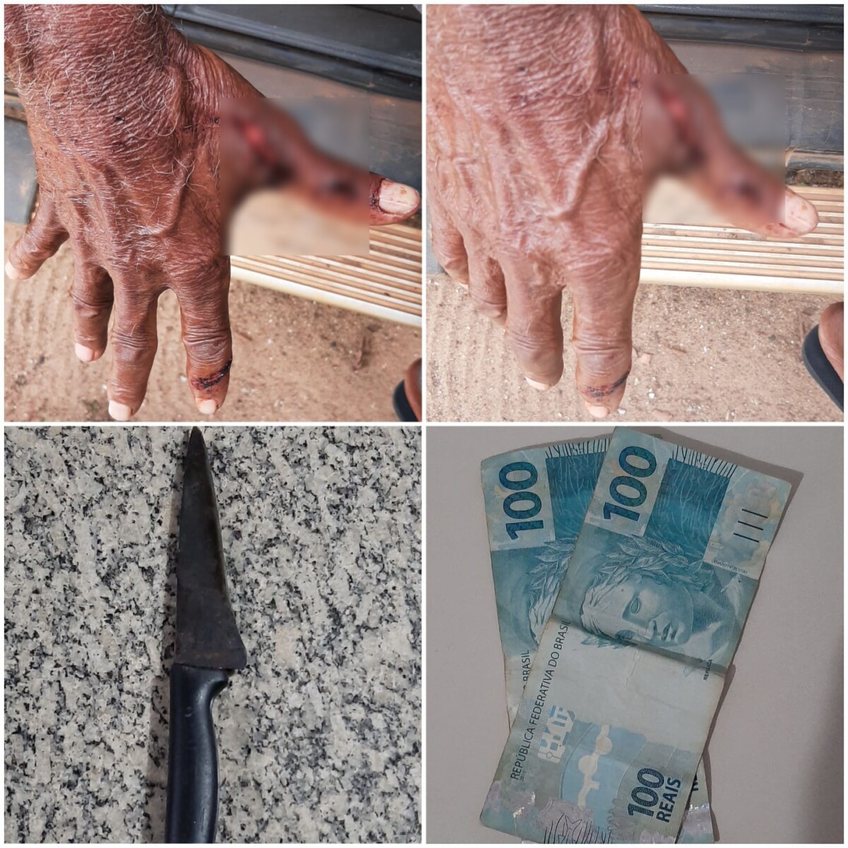 Casal é preso, em flagrante, por roubo contra idoso de 83 anos