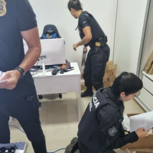 PCGO cumpre mandados em apoio a operação da PCSC contra crimes cibernéticos