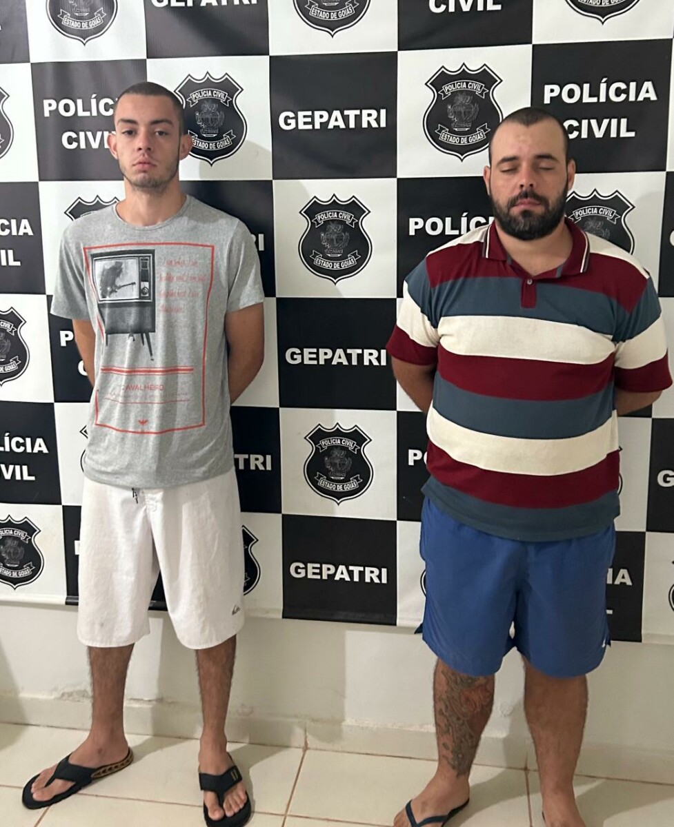 PCGO desmantela grupo criminoso especializado em roubo a motoristas de app e prende dupla