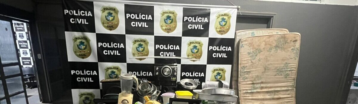 Operação Liberty: PCGO recupera itens furtados e desmantela quadrilha