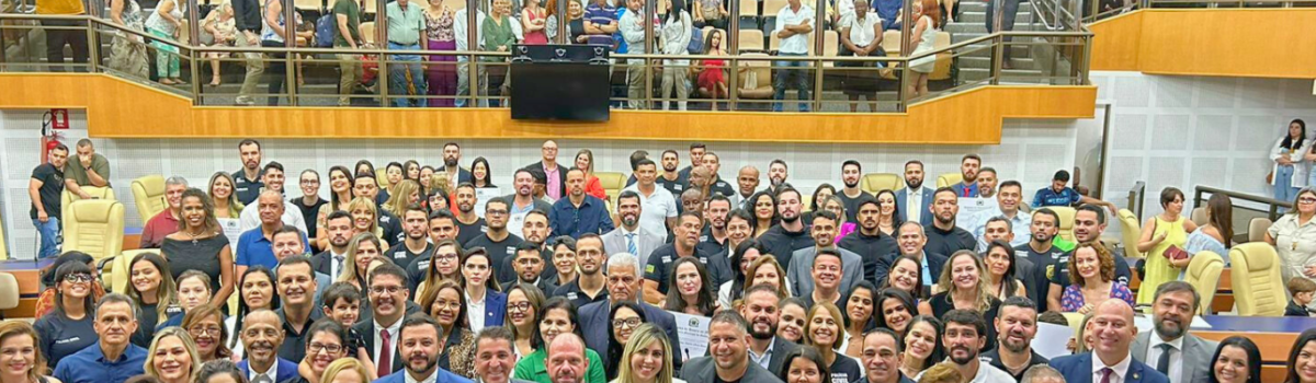 Policiais Civis são homenageados na Câmara Municipal de Goiânia