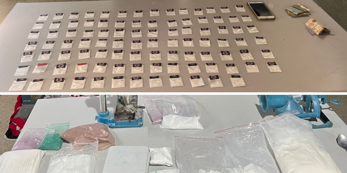 Três pessoas são presas por tráfico de drogas em Goiânia neste domingo