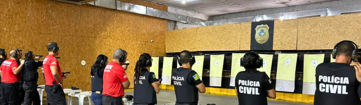 Quase 600 policiais civis participam de cursos de aperfeiçoamento e atualização