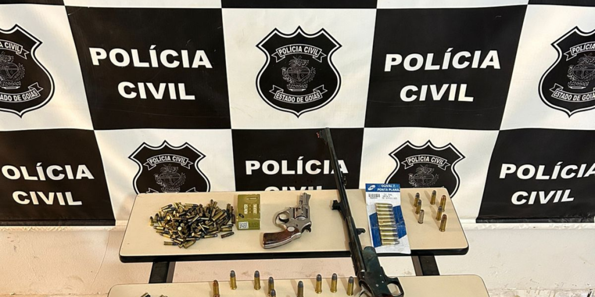 PCGO realiza buscas em casa de homem investigado por descumprimento de medidas protetivas